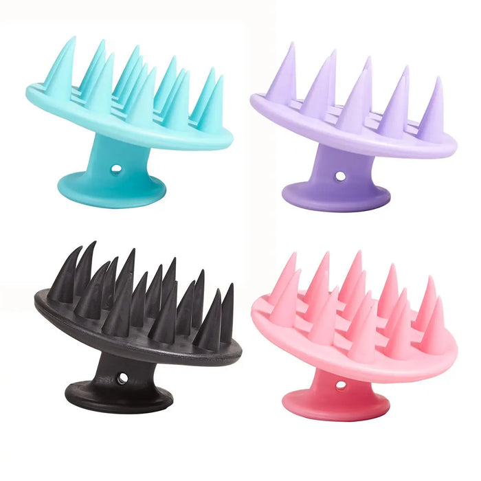Brosse Massante Silicone – Shampoing & SPA.