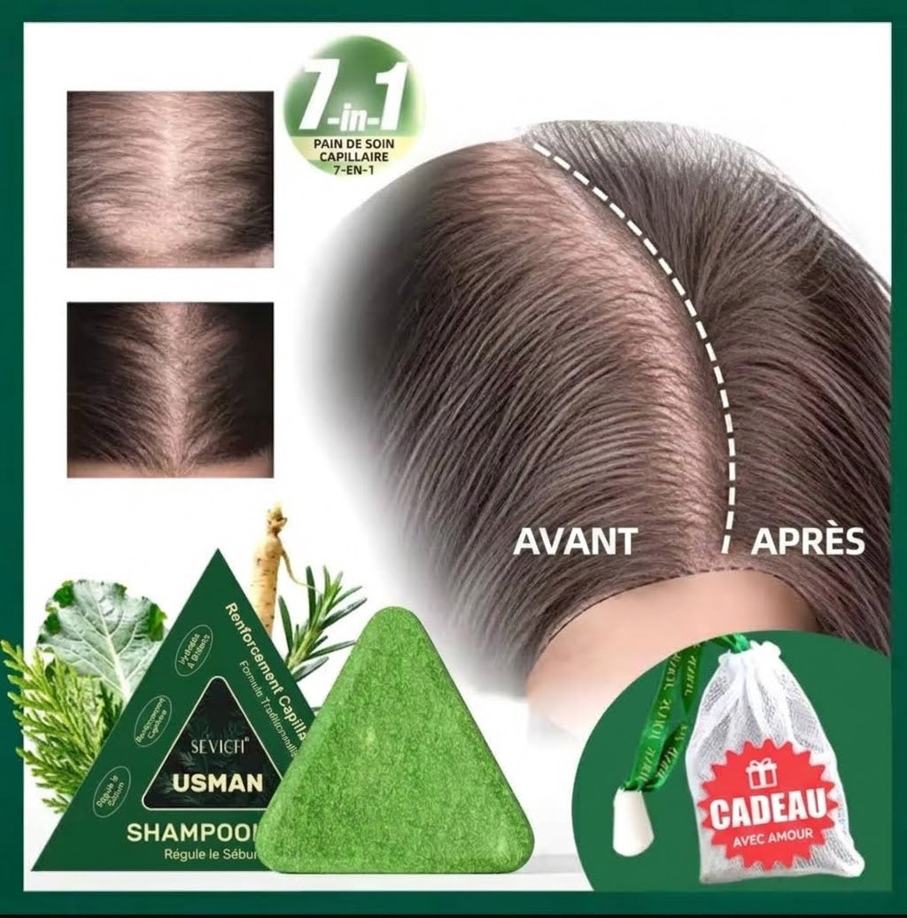 Kit de Soins Capillaires Usman – Huile, Spray & Savon – vue produit 10