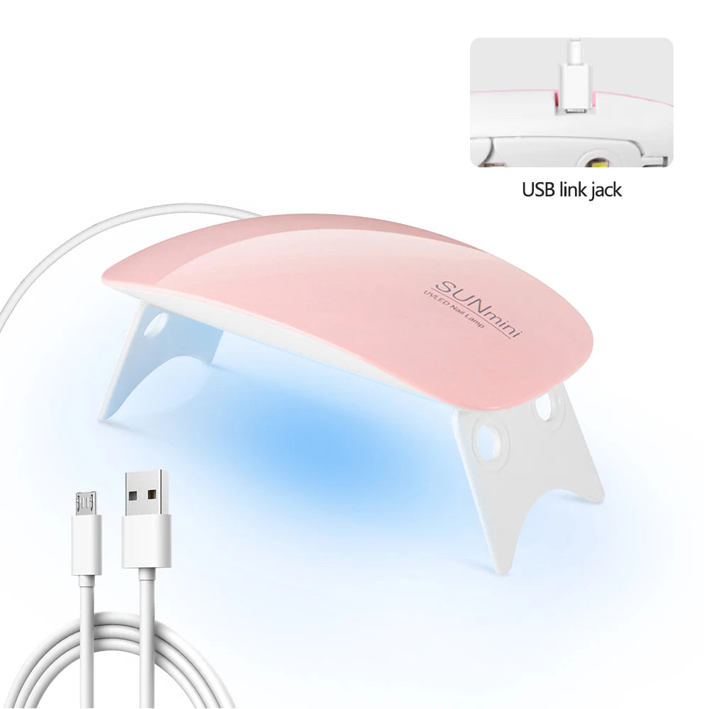 Mini lampe UV LED pliable pour manucure – vue produit 7