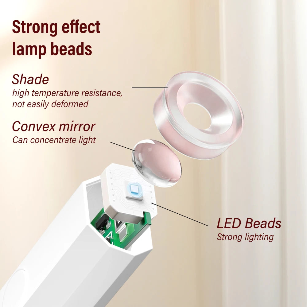 Mini lampe UV LED rechargeable pour manucure – vue produit 4