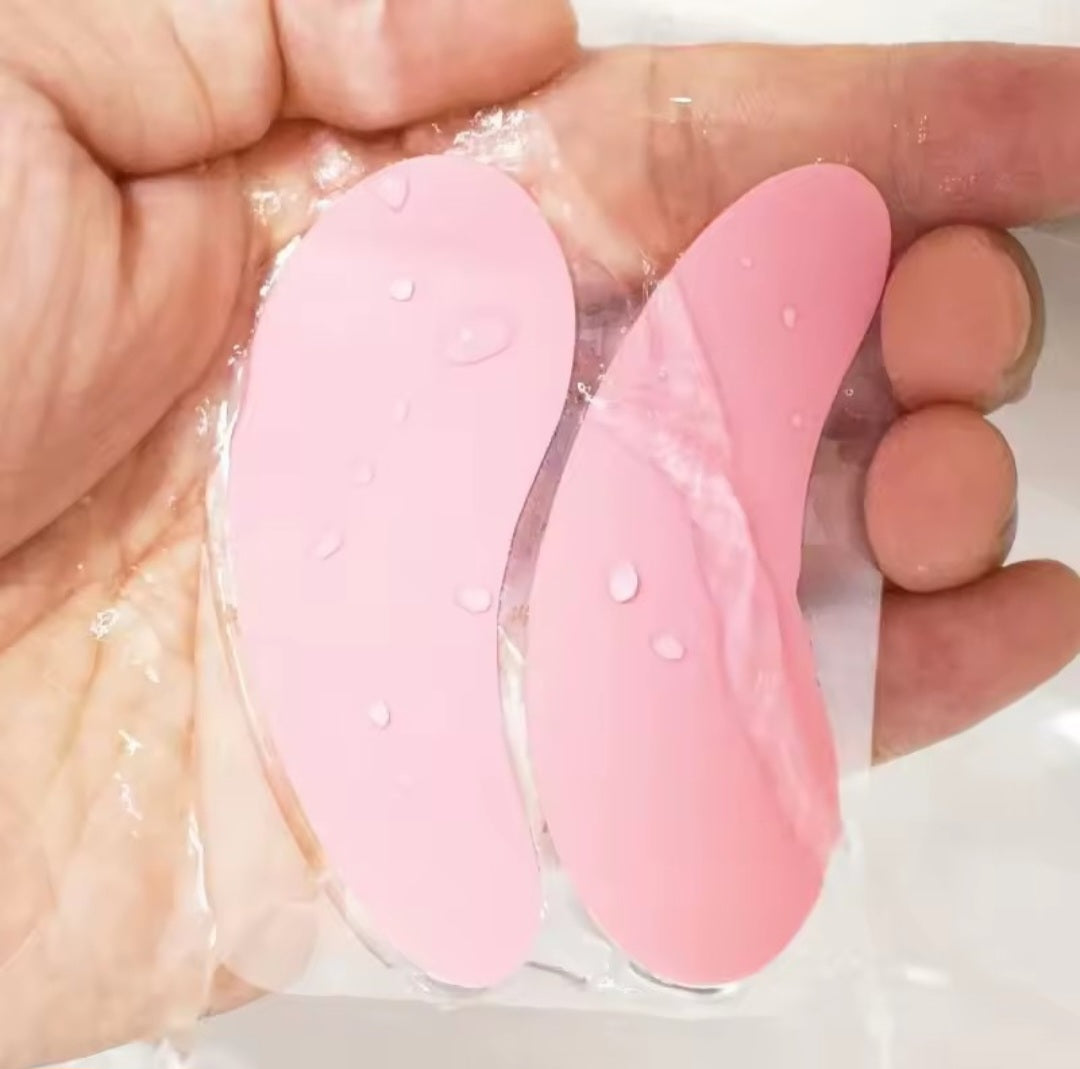 Pads oculaires réutilisables en silicone avec boîte – vue produit 2