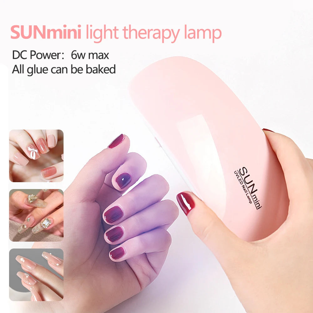 Mini lampe UV LED pliable pour manucure – vue produit 2