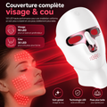 Masque LED visage & cou – 7 couleurs sans fil – My Home