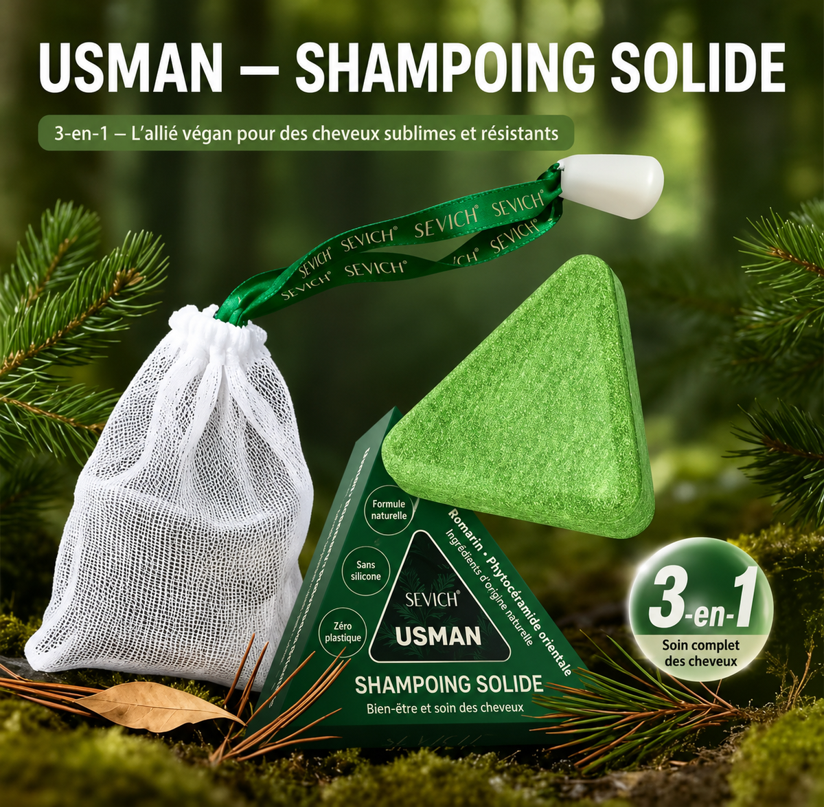 Kit de Soins Capillaires Usman – Huile, Spray & Savon – vue produit 7